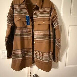 Columbia Multicolor Striped Flannel